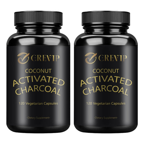 Activated Coconut Charcoal Supplement  Promote Intestinal Detoxification