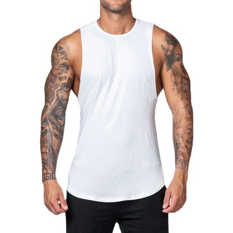 New Arrivals Men's Tank Top Training Clothing Bodybuilding Singlets Sleeveless Sports Workout Vest