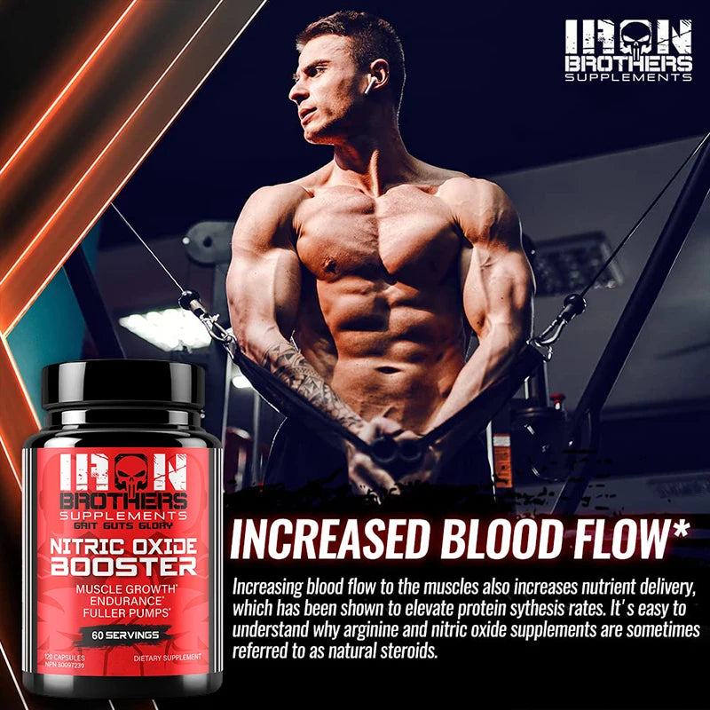Male Strength Supplement To Help Improve Muscle Strength, Promote Blood Flow and Oxygen Delivery Support, Strength and Endurance