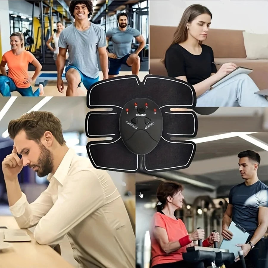 Abs Stimulator, Abdominal Toning Workout for Abdomen/Arm/Leg,Workout Equipment for Men Women ﻿