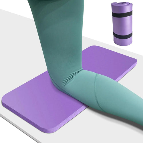 Extra-Thick Yoga Knee Pad Cushion Pain-Free Joints, Non-Slip Mat