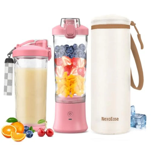 Porble Blender for Shakes and Smooies Personal Juicer Electric Shaker Bottle