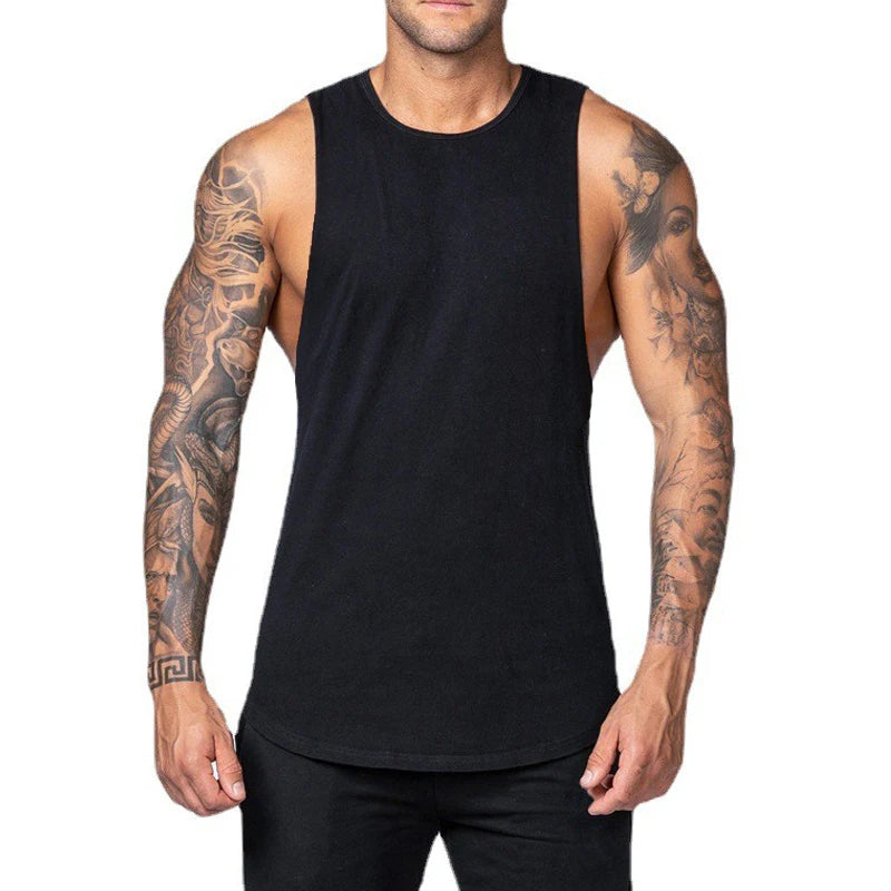 New Arrivals Men's Tank Top Training Clothing Bodybuilding Singlets Sleeveless Sports Workout Vest