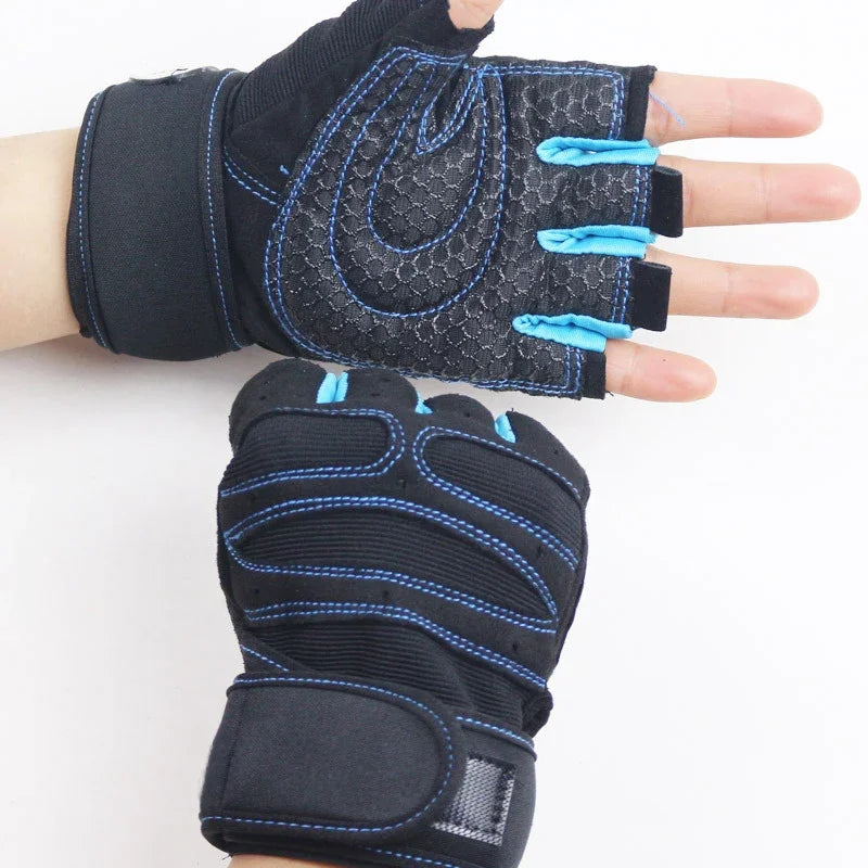 Gym Gloves Fitness Weight Lifting Gloves Body Building Training Sports Exercise Cycling Sport Workout Glove for Men Women
