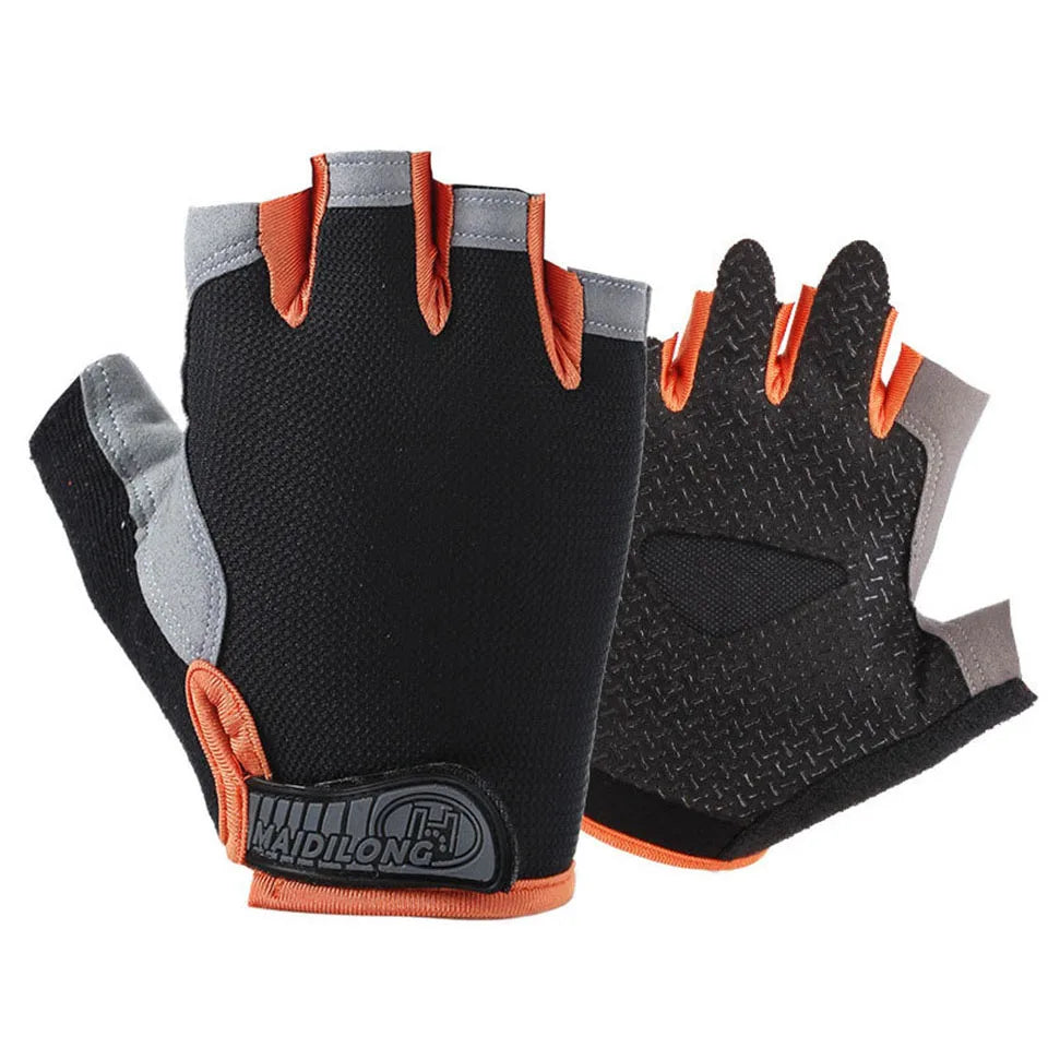 GTUBIKE Half Finger Gloves Anti-slip Shock Absorben Outdoor Sports Climbing Cycling Fitness Tool Upgraded Gloves For Men Women