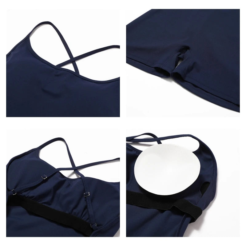 Sexy Short Sports Jumpsuit Women Gym One Piece Suit Female Soft Yoga Clothing Fitness Rompers Workout Bodysuits Women Sportswear