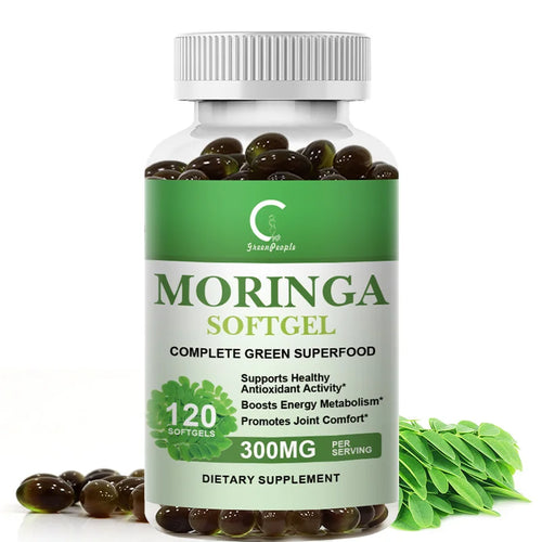 People Moringa Capsules Stress Relief and Protect The Heart Energy