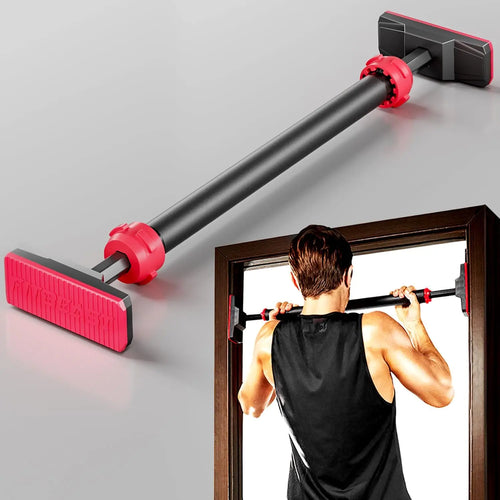 Adjustable Doorway Pull Up Bar No Screws Installation Home Strength