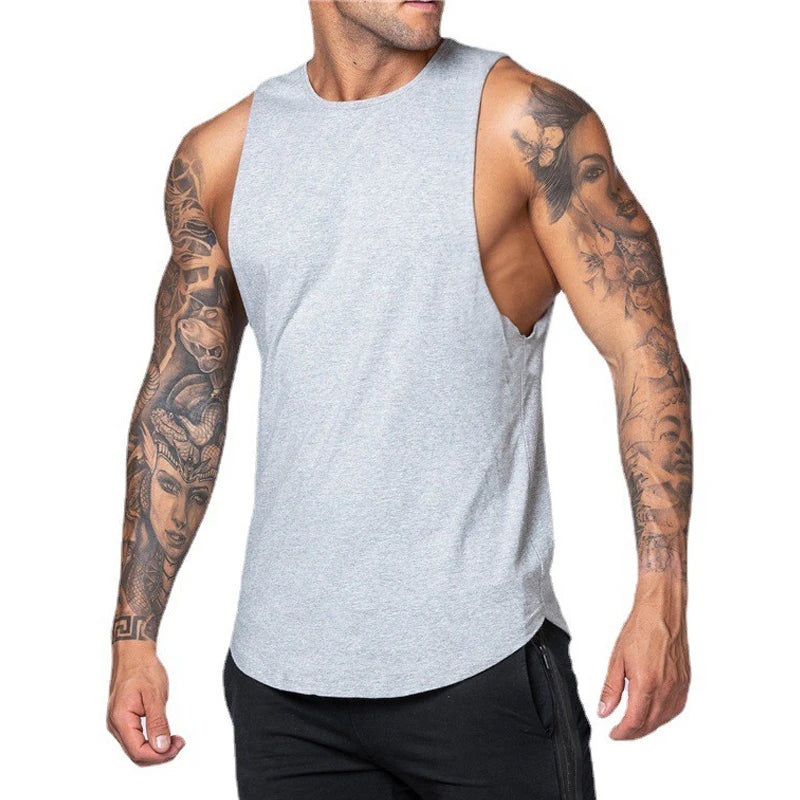 New Arrivals Men's Tank Top Training Clothing Bodybuilding Singlets Sleeveless Sports Workout Vest