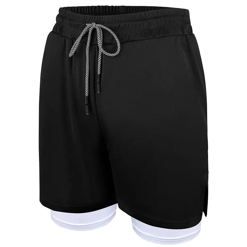 Mens 2 in 1 Running Shorts 5