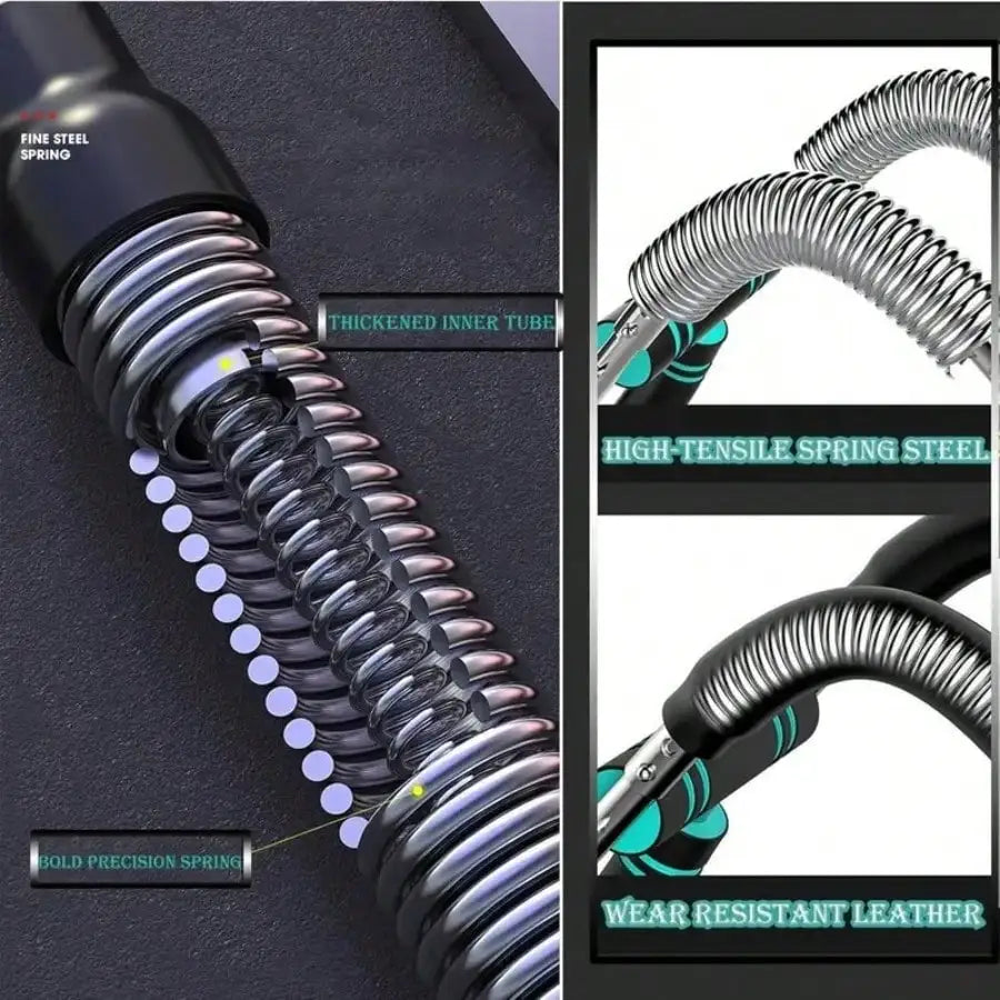 u shape Hand Gripper Strengths Twister Arm Trainer Power Twister Bar Fitness Equipment for Men and Women Home Workout