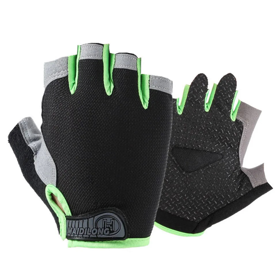 GTUBIKE Half Finger Gloves Anti-slip Shock Absorben Outdoor Sports Climbing Cycling Fitness Tool Upgraded Gloves For Men Women