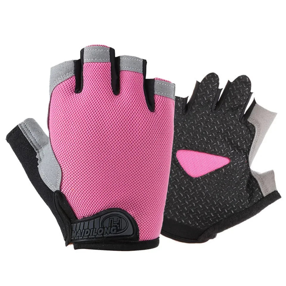 GTUBIKE Half Finger Gloves Anti-slip Shock Absorben Outdoor Sports Climbing Cycling Fitness Tool Upgraded Gloves For Men Women
