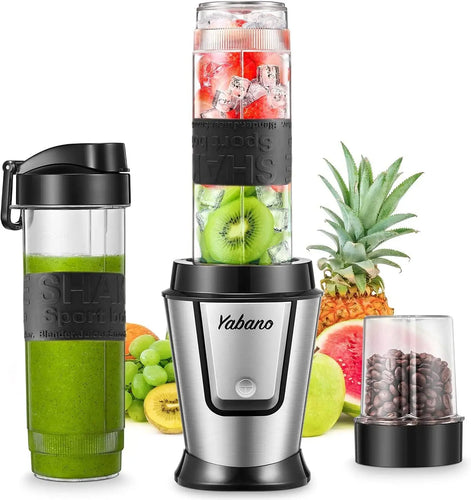 Personal Blender 500W Electric Shake Bottle Travel Cups Protein