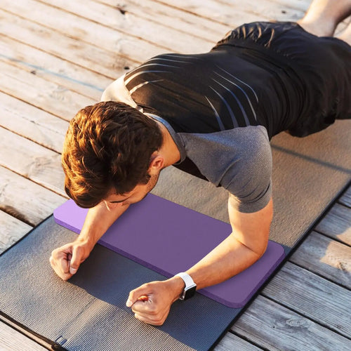Extra-Thick Yoga Knee Pad Cushion Pain-Free Joints, Non-Slip Mat
