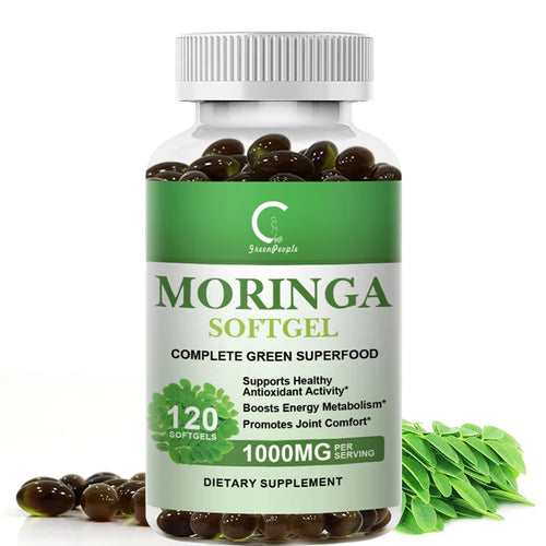 People Moringa Capsules Stress Relief and Protect The Heart Energy