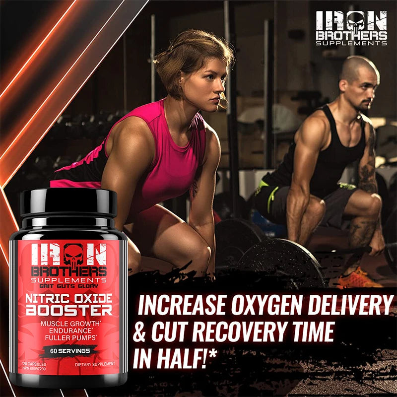 Male Strength Supplement To Help Improve Muscle Strength, Promote Blood Flow and Oxygen Delivery Support, Strength and Endurance