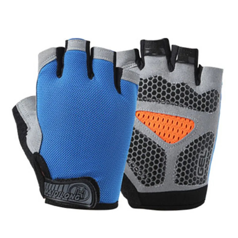 GTUBIKE Half Finger Gloves Anti-slip Shock Absorben Outdoor Sports Climbing Cycling Fitness Tool Upgraded Gloves For Men Women
