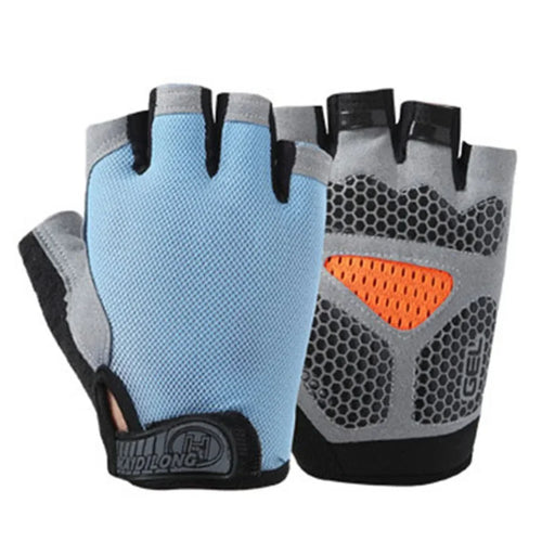 GTUBIKE Half Finger Gloves Anti-slip Shock Absorben Outdoor Sports Climbing Cycling Fitness Tool Upgraded Gloves For Men Women
