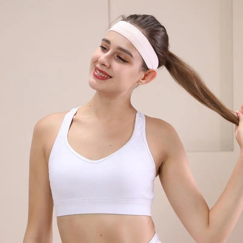 Sweat Bands Headbands for Women Workout Women's Fashion Non Slip Headband Moisture Wicking Sweatband for Sports Running