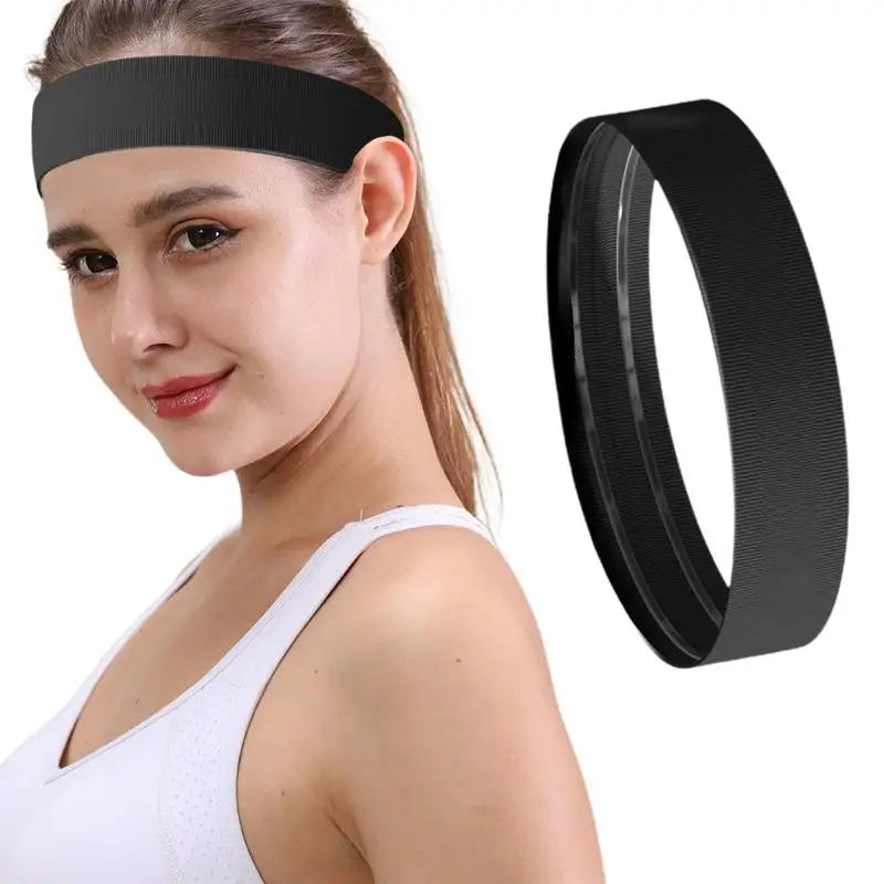 Sweat Bands Headbands for Women Workout Women's Fashion Non Slip Headband Moisture Wicking Sweatband for Sports Running