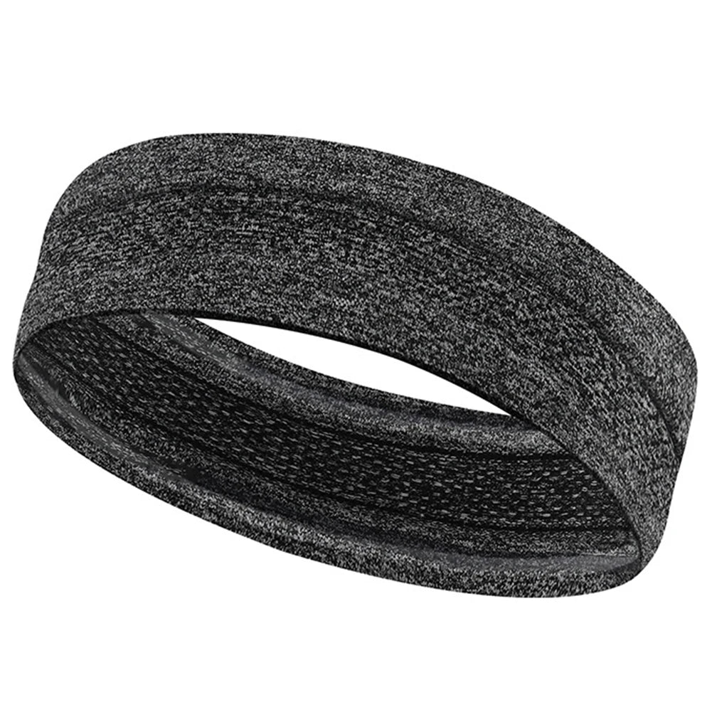 Sports Headband Exercise Sweatband Moisture Wicking Workout Sweat Bands Anti Slip Breathable for Yoga Tennis Basketball