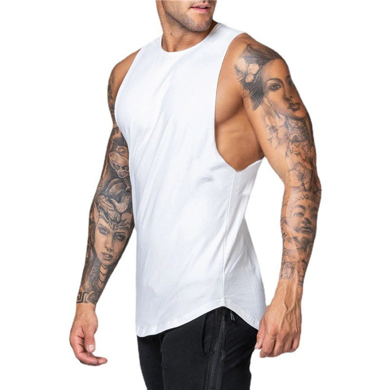New Arrivals Men's Tank Top Training Clothing Bodybuilding Singlets Sleeveless Sports Workout Vest